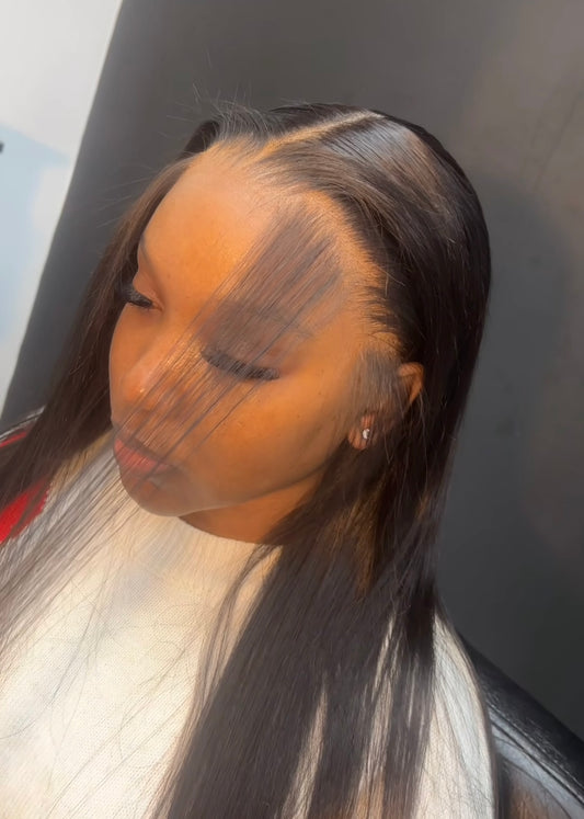 Silky Straight Long Hair 13x6 Lace Front Wigs