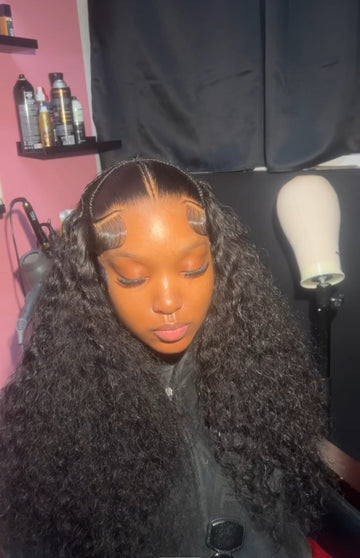 Deep wave lace front